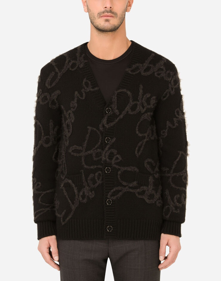 Cashmere cardigan with Dolce&Gabbana embroidery - 2