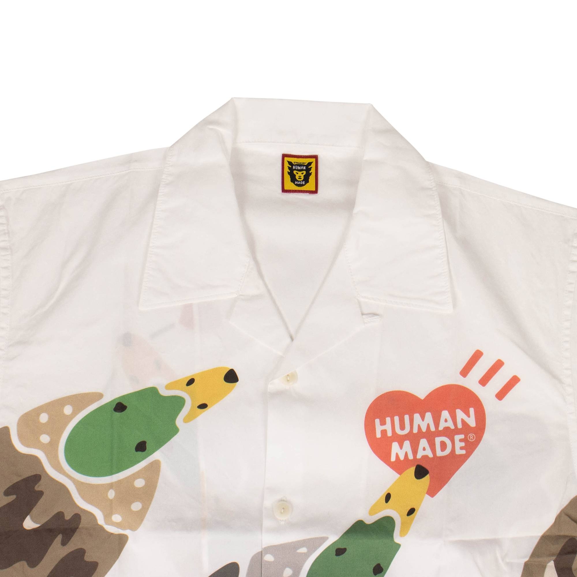 Human Made Duck Aloha Button Down Shirt 'White' - 3