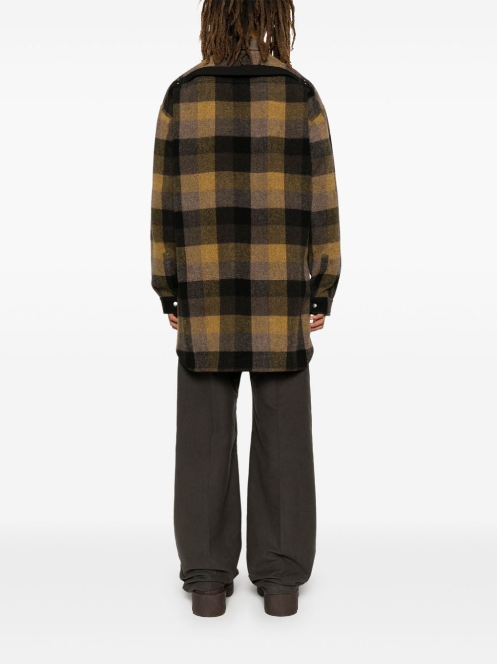 checked shirt - 4