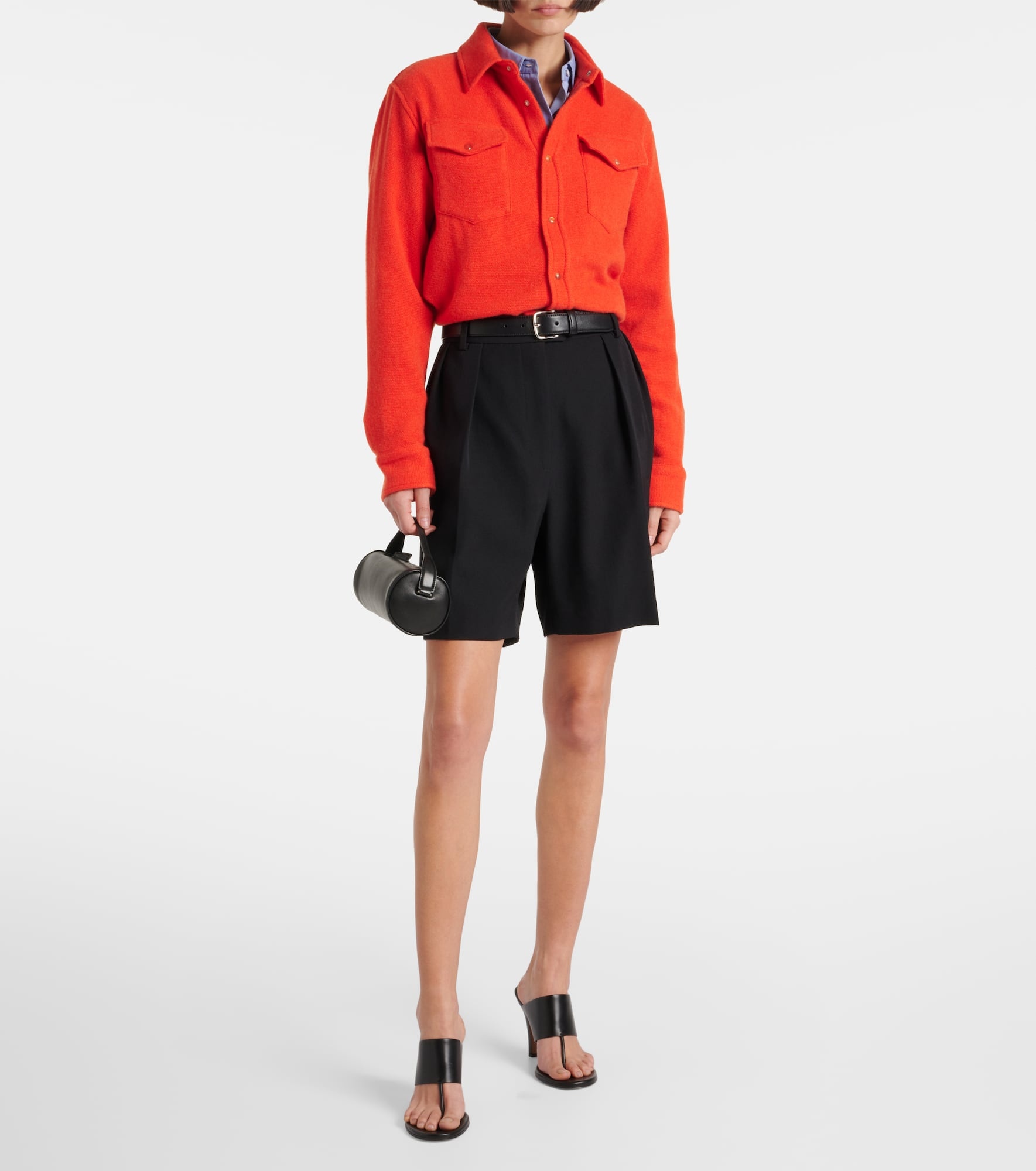 Fire cashmere shirt - 2