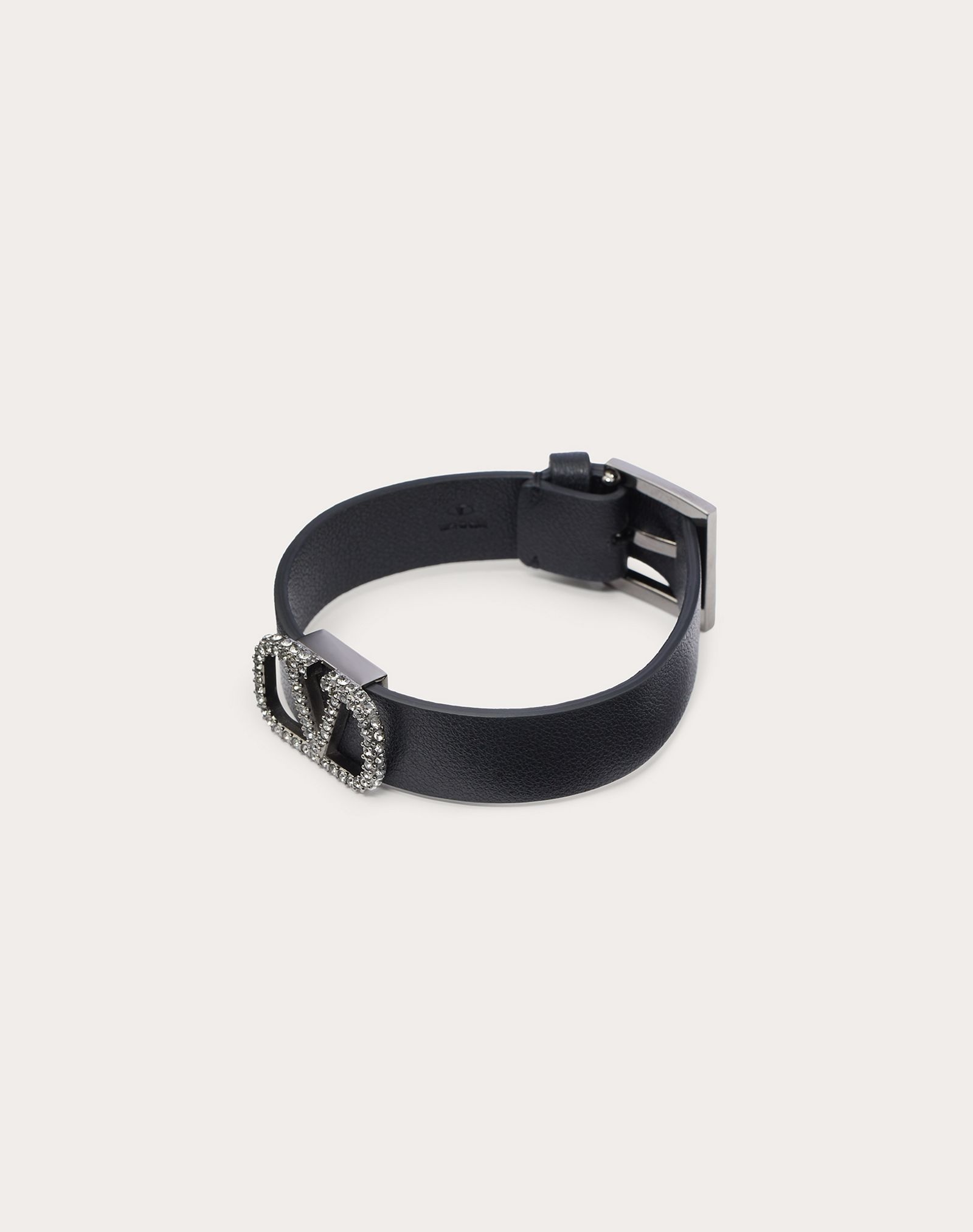 VLogo Signature Leather Bracelet - 3