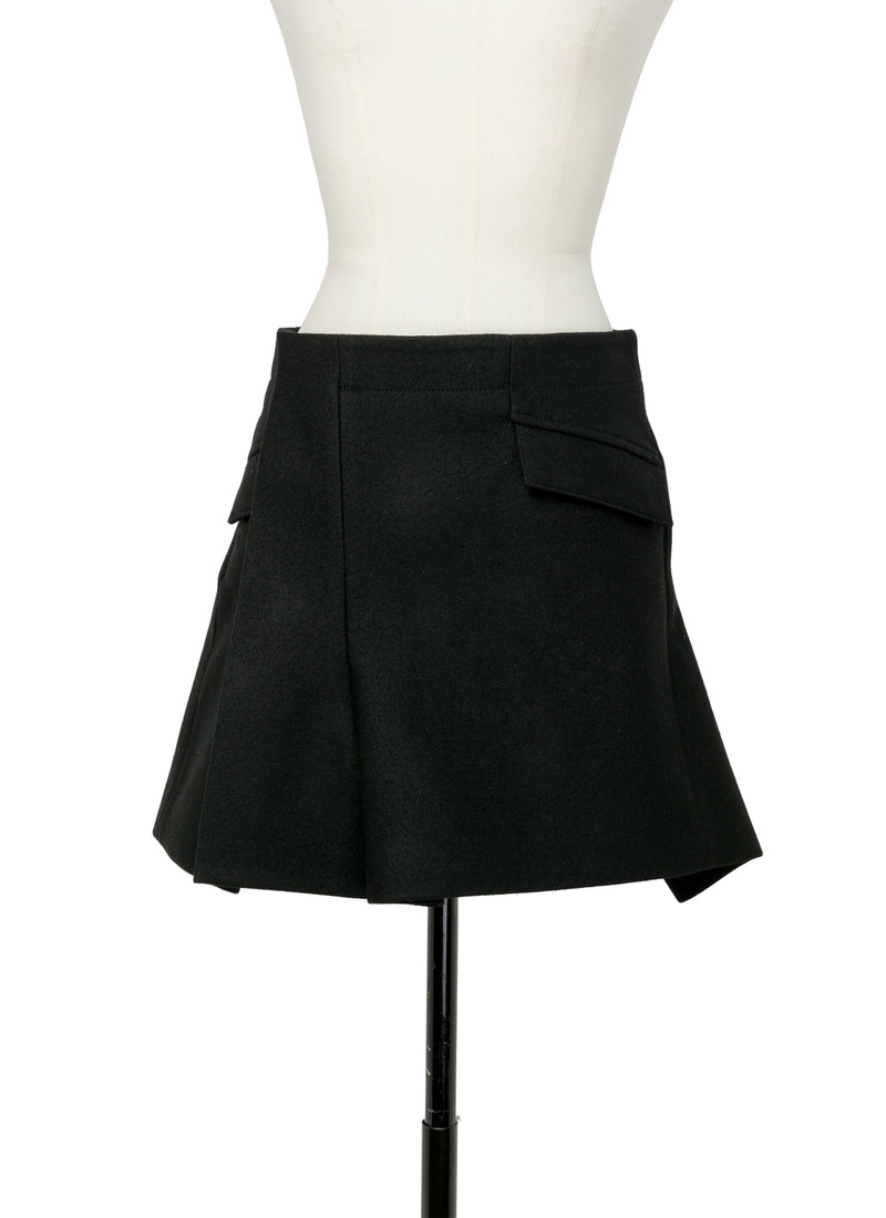Wool Melton Skirt 1