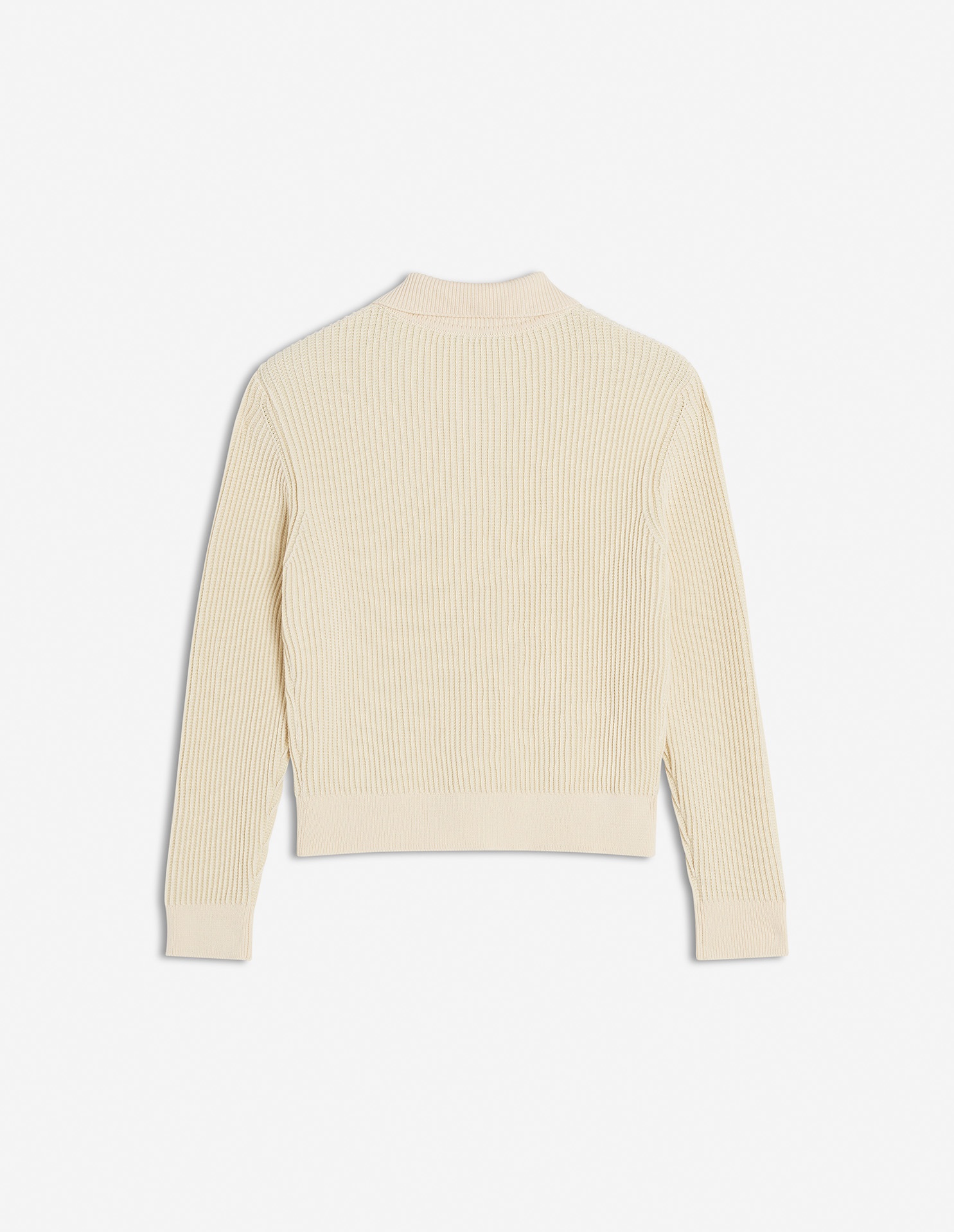 MAISON KITSUNE HANDWRITING RIBBED COMFORT CARDIGAN - 6