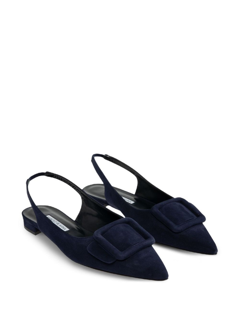 Manolo Blahnik Maylura flat pumps outlook