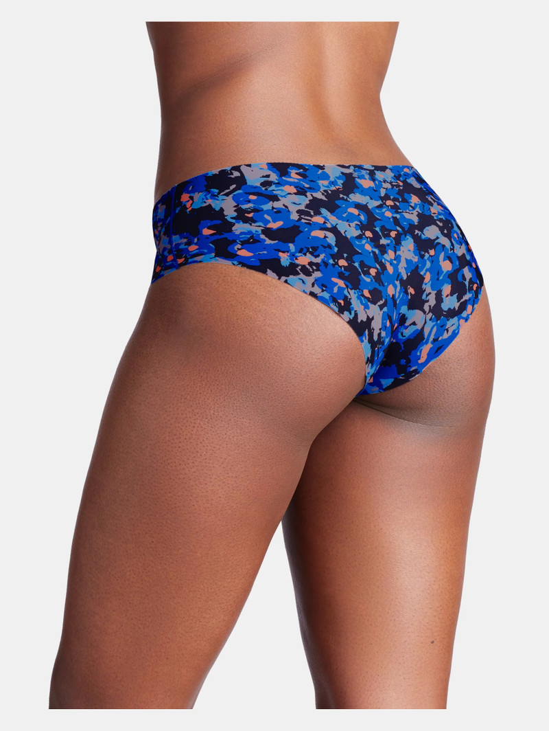 Women's UA Pure Stretch 3-Pack Printed No Show Hipster 4