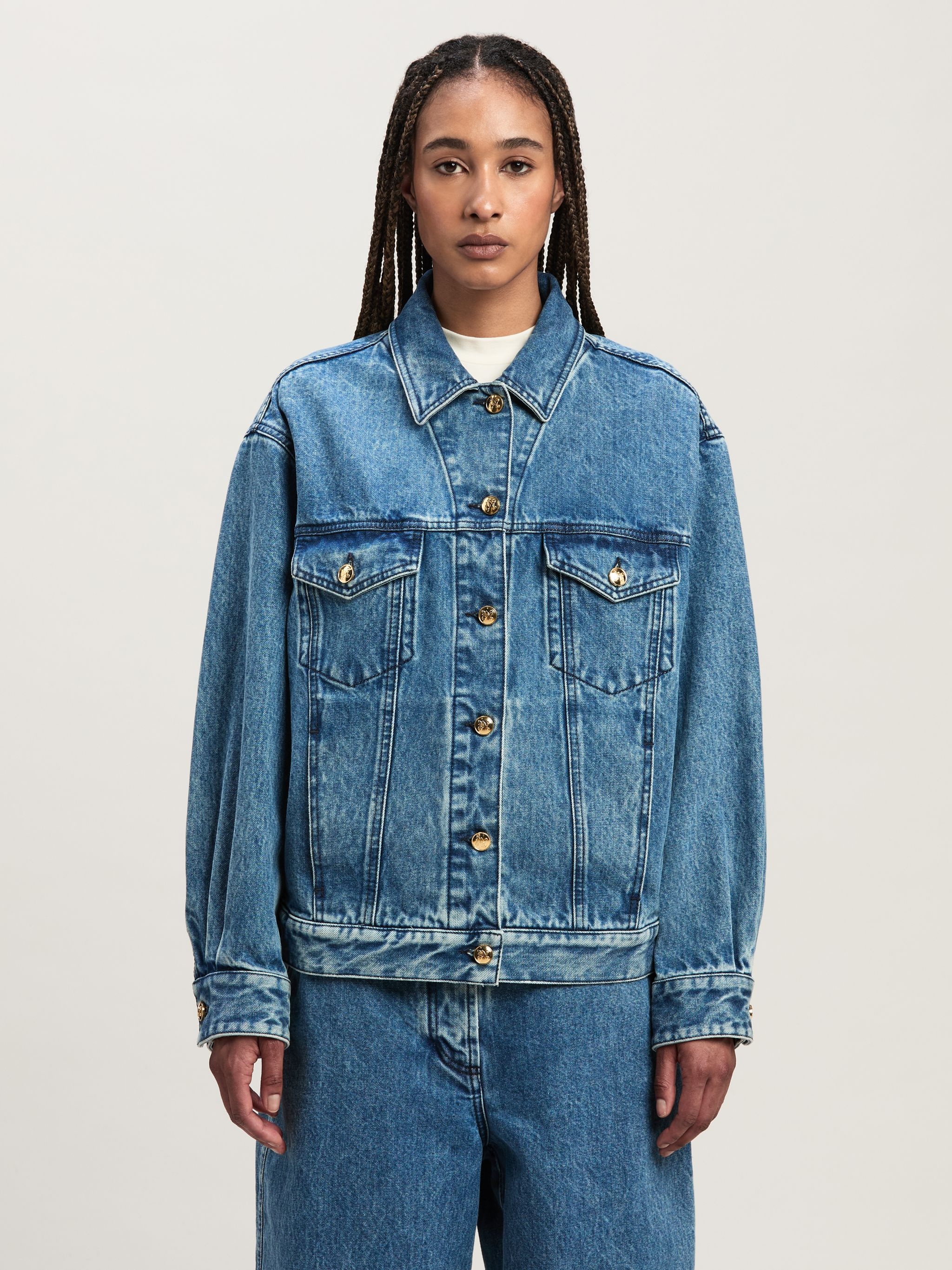 Denim Jacket Jungle Insert - 3