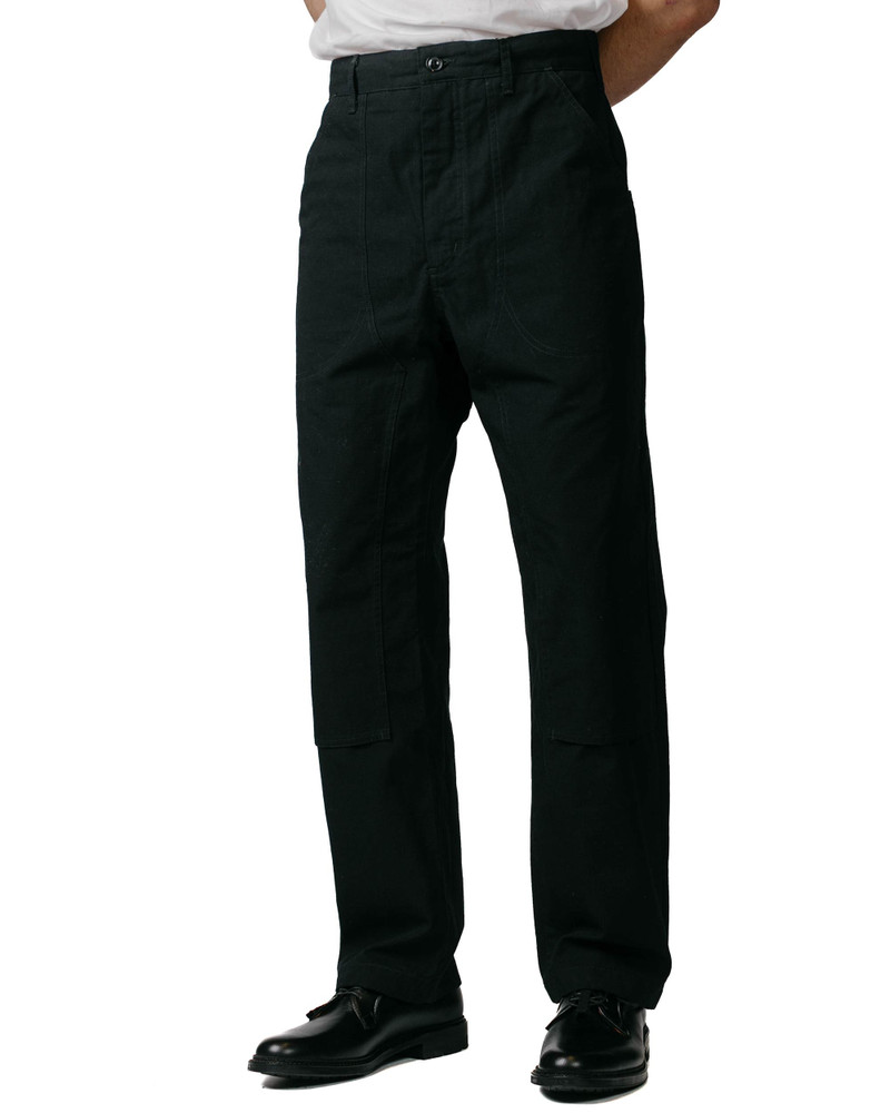 Engineered Garments Climbing Pant Black Heavyweight Cotton Ripstop outlook