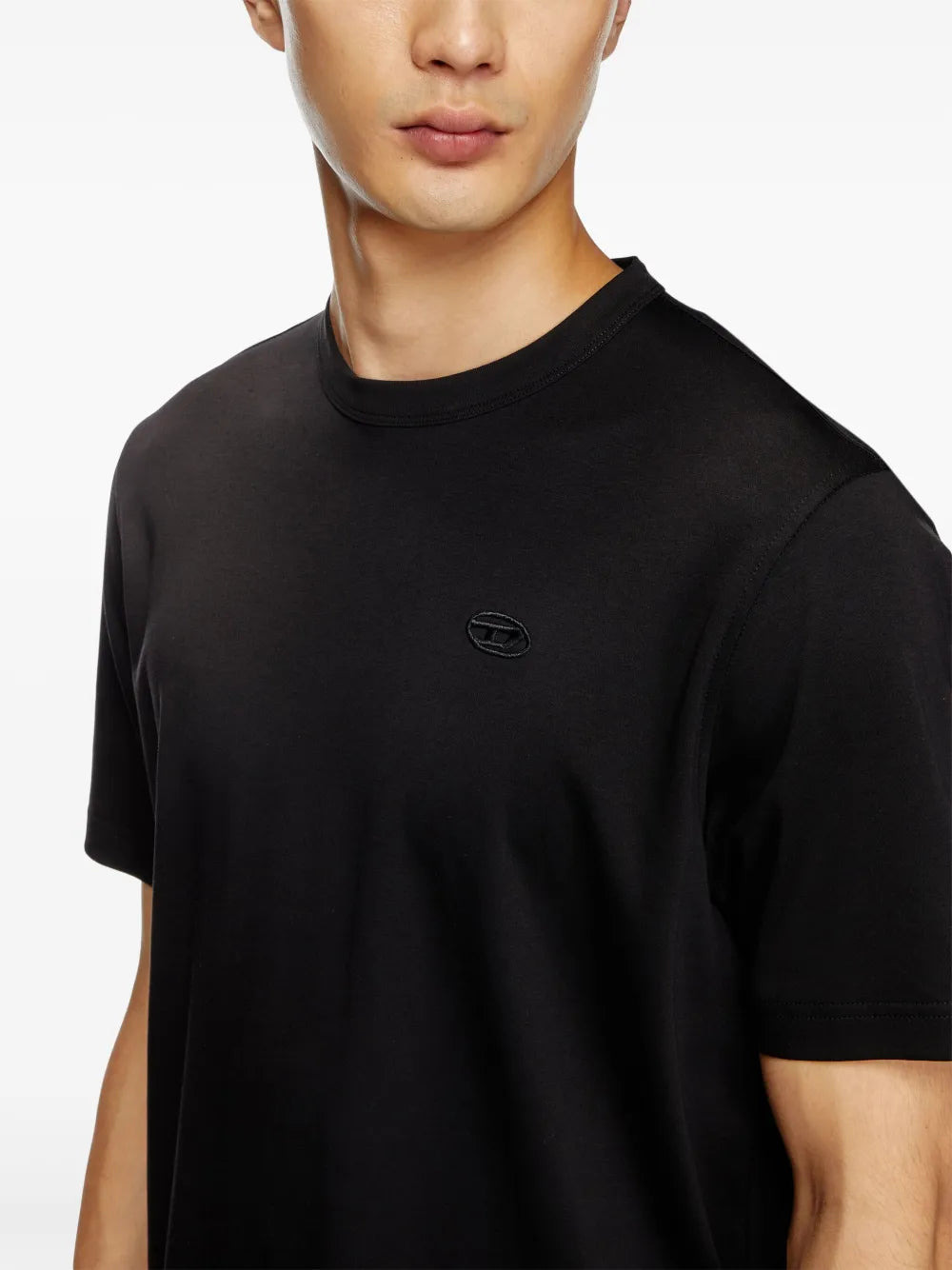 T-shirt noir T-Adjust-Slits - 7