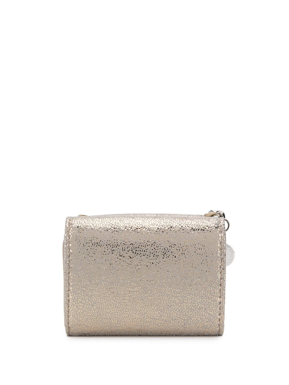 Falabella metallic tri-fold wallet - 2