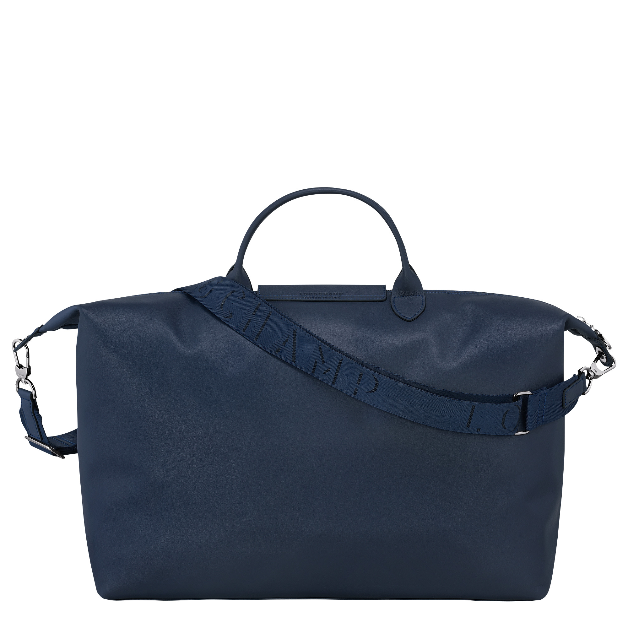 Le Pliage Xtra S Travel bag Navy - Leather - 4