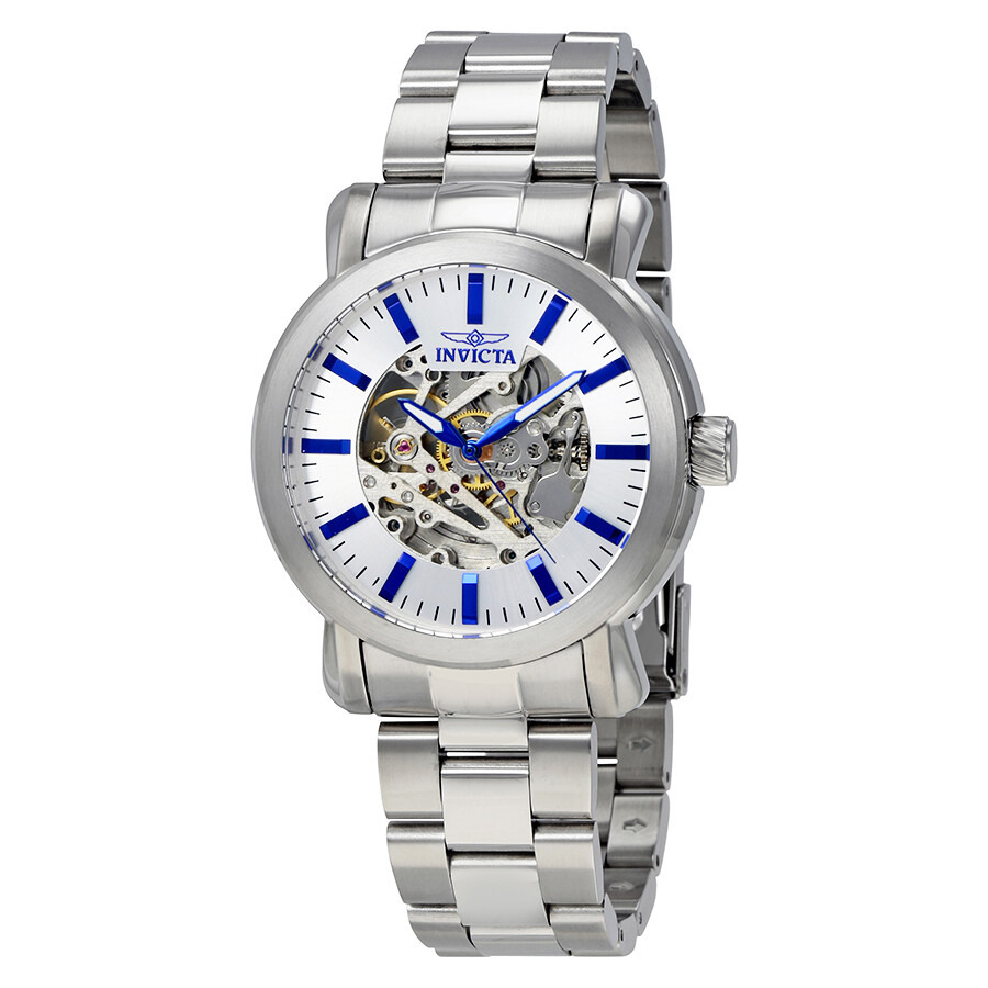 Invicta - Invicta Vintage Objet D Art Automatic Silver Dial Men's Watch 22573 - 1
