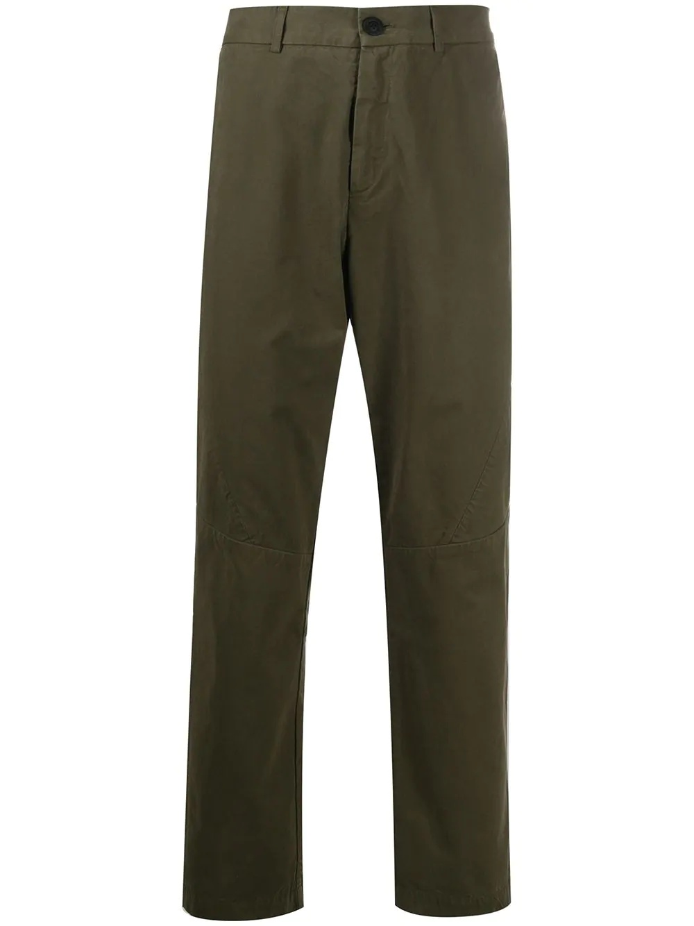 Drill straight trousers  - 1