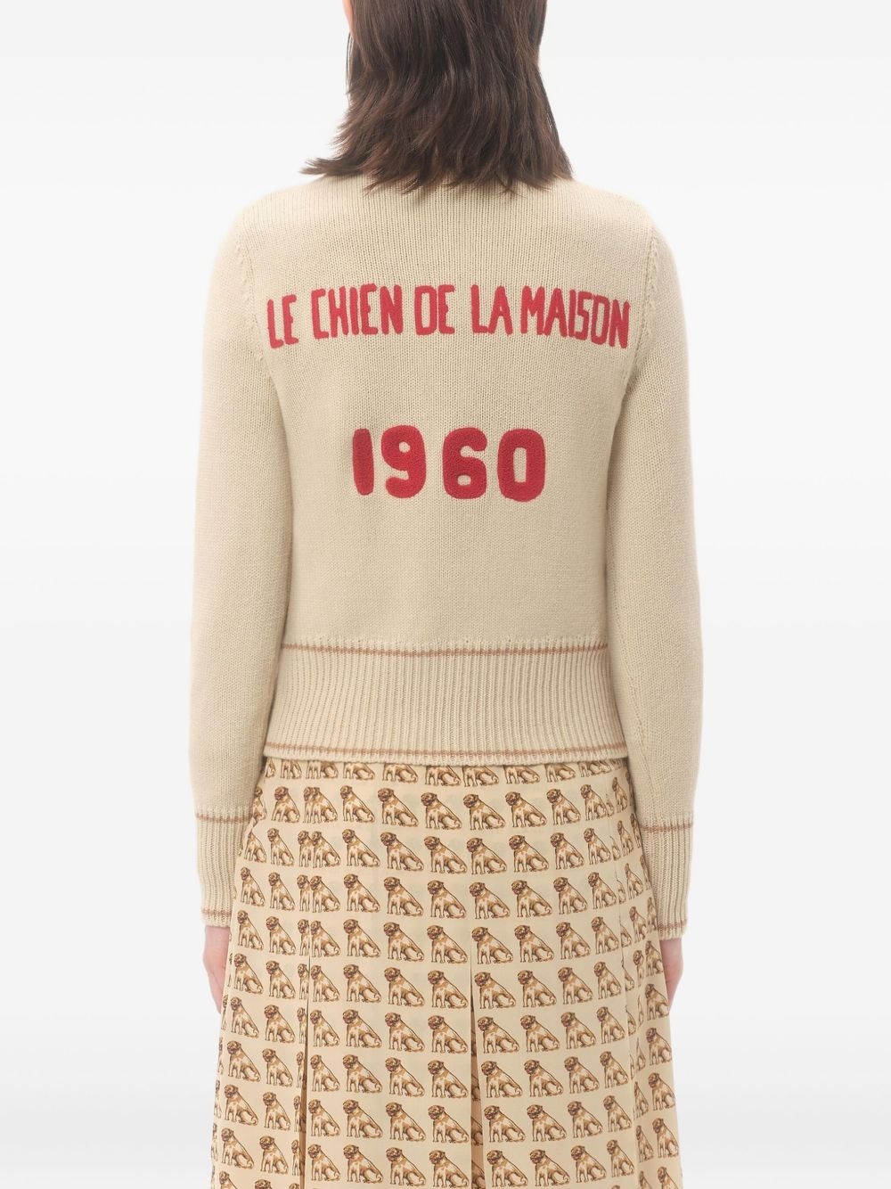 embroidered sweater - 5