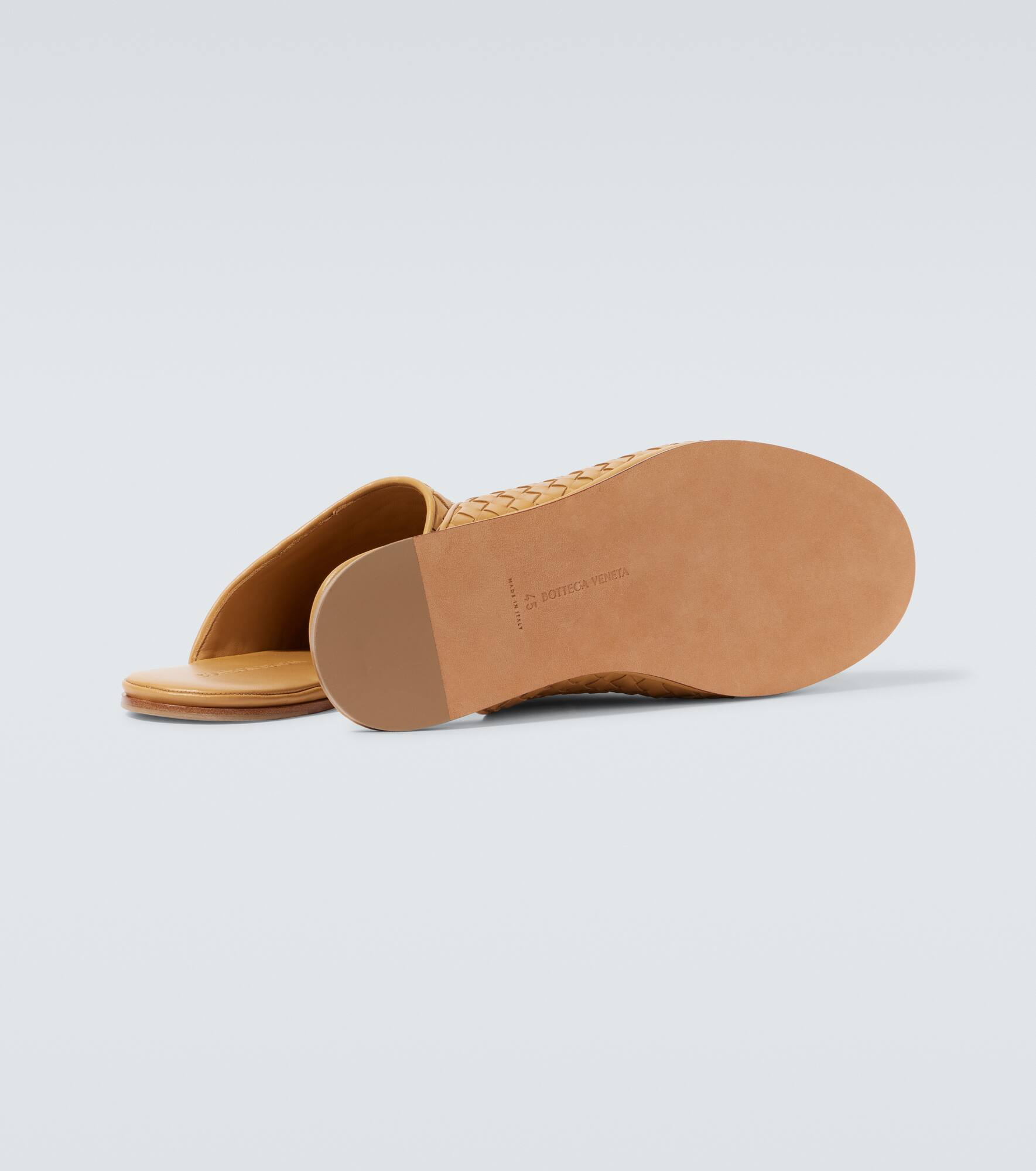 Sunday Intrecciato leather mules - 7