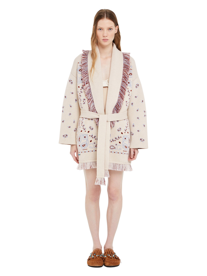 Bandana Jacquard Cardigan 4