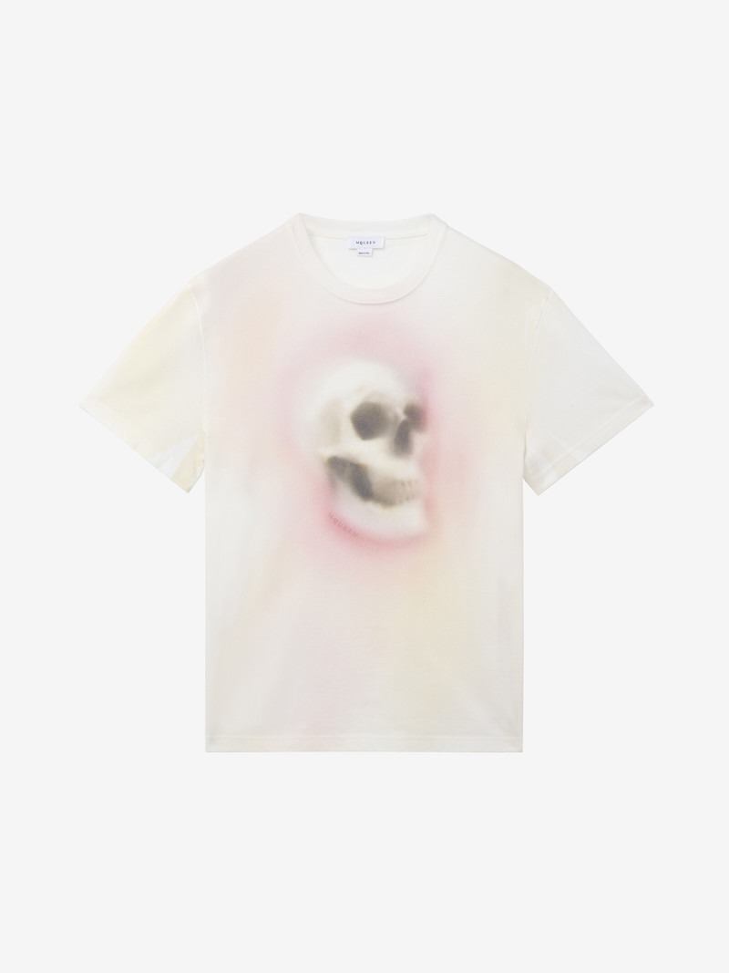 Alexander McQueen Airbrushed Skull T-shirt outlook
