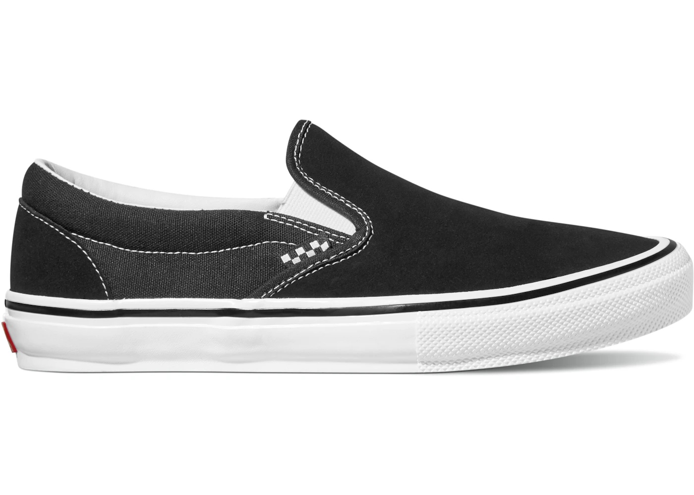 Vans Skate Slip-On Black White - 1