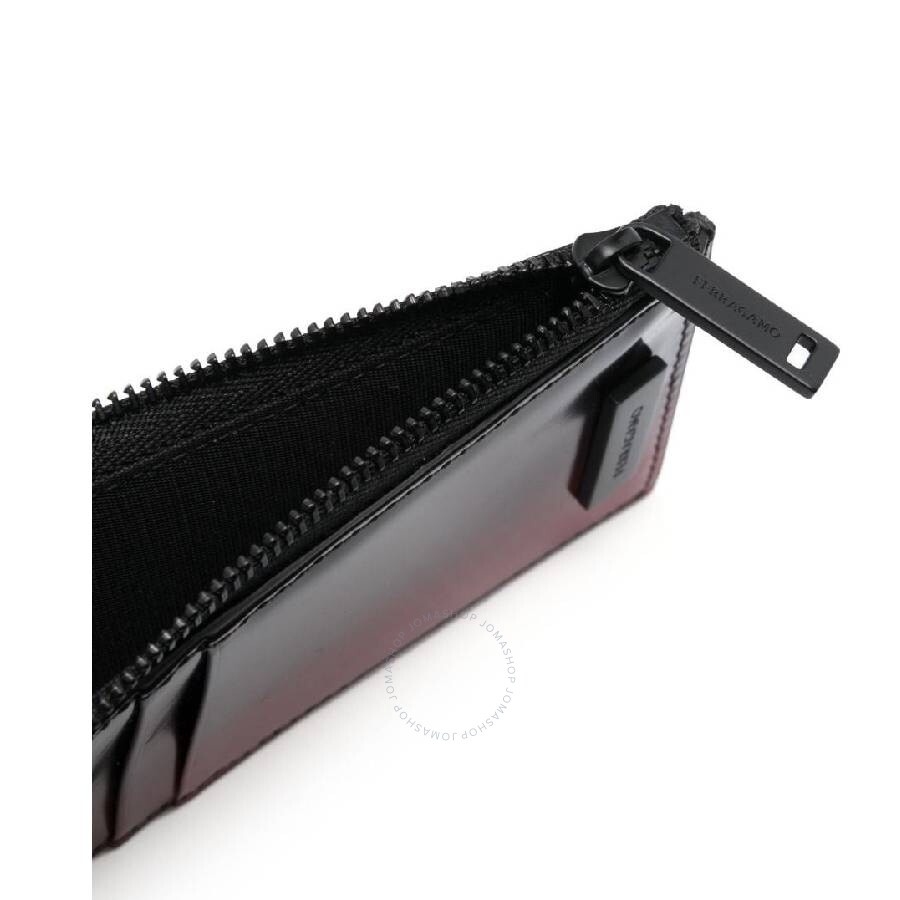 Ferragamo Logo Plaque Card Case - 3