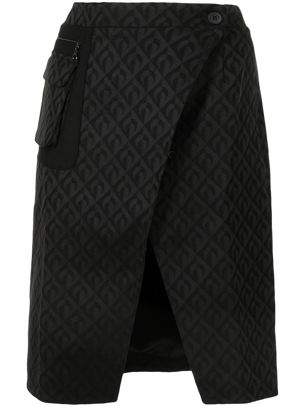 wrap-style skirt - 1