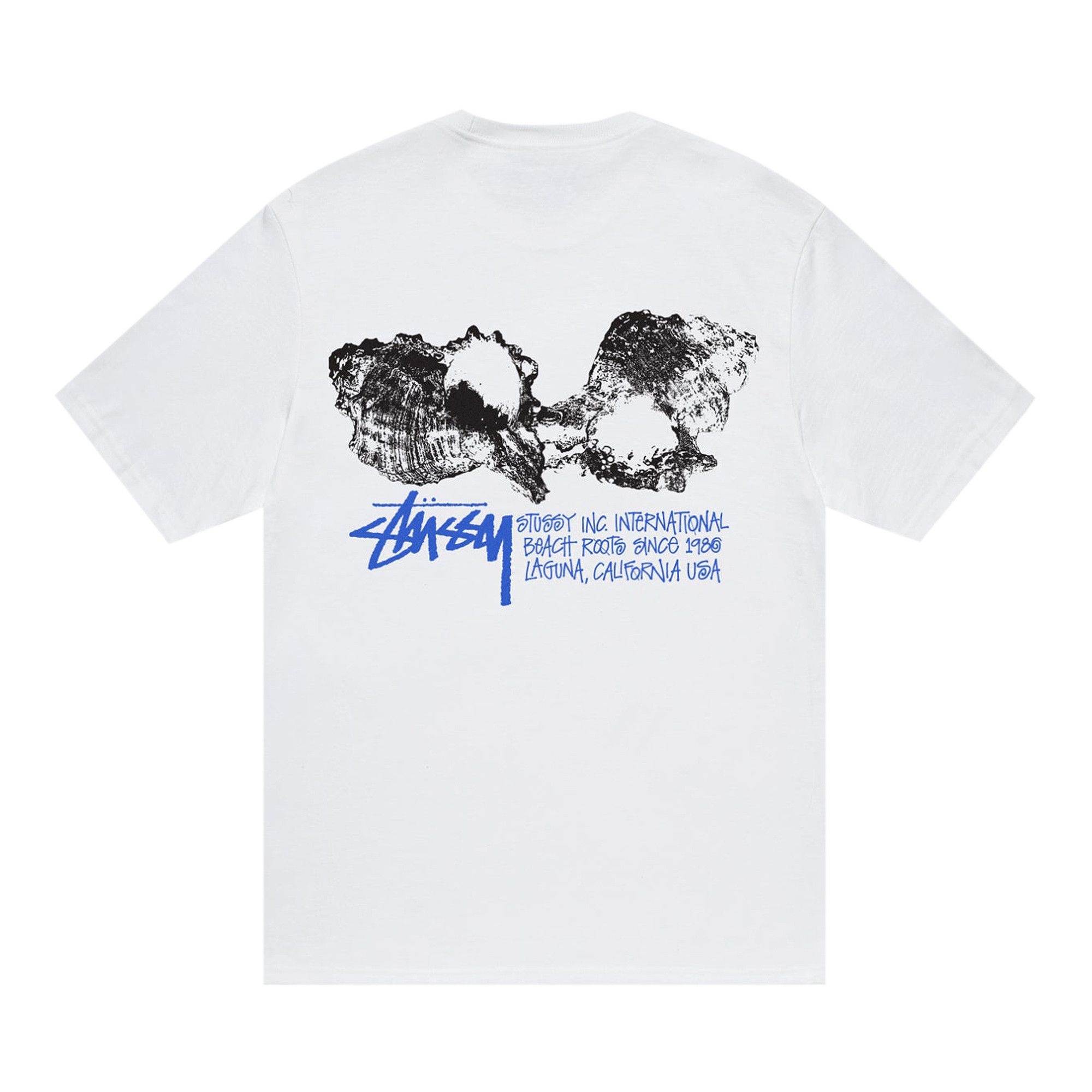 Stussy Shells Tee 'White' - 2