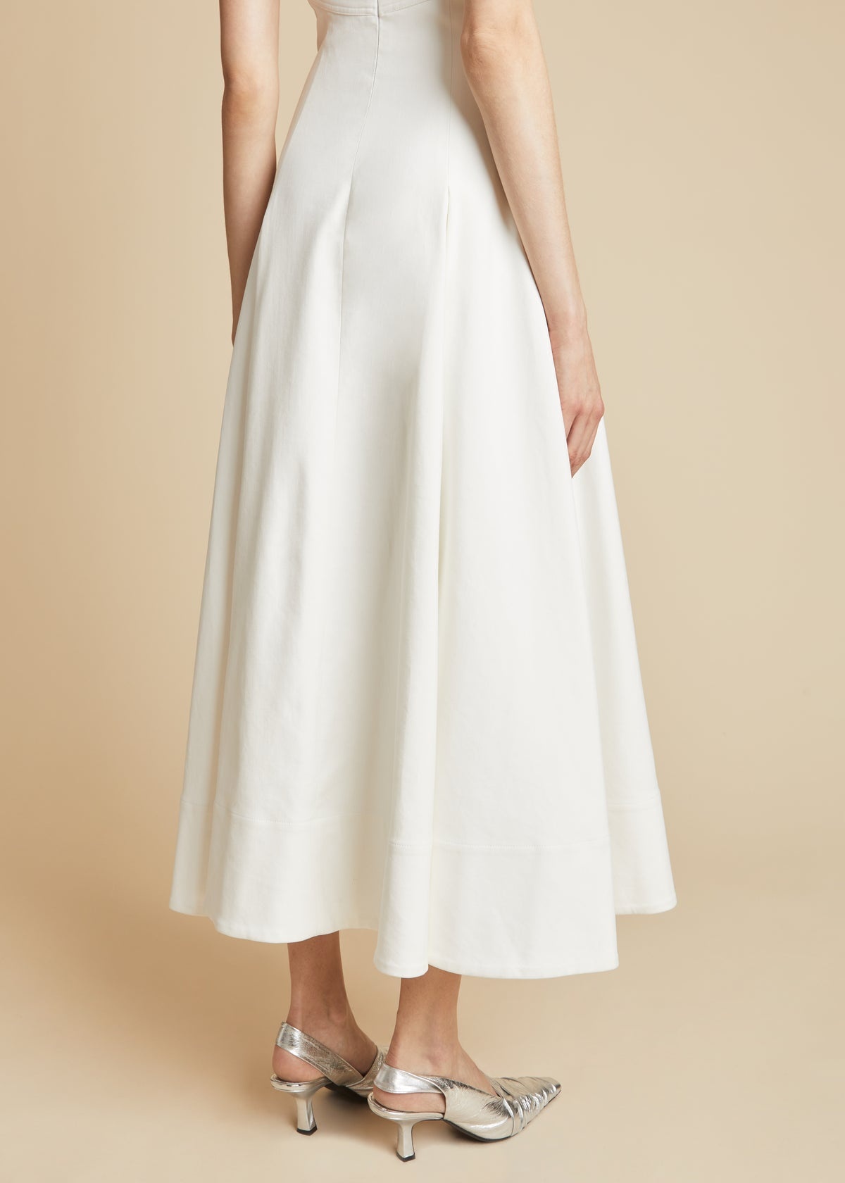 The Lalita Dress in White - 4