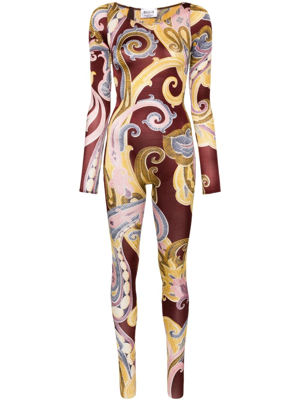 x ETRO paisley-print catsuit - 1