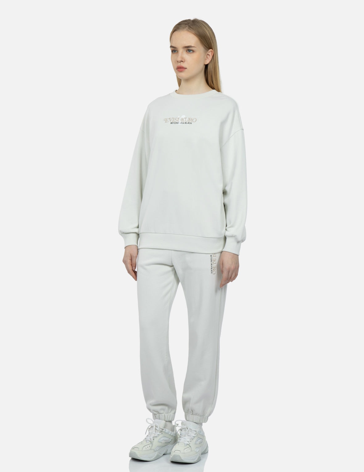 Logo and Seagull Embroidery Sweatpants - 3