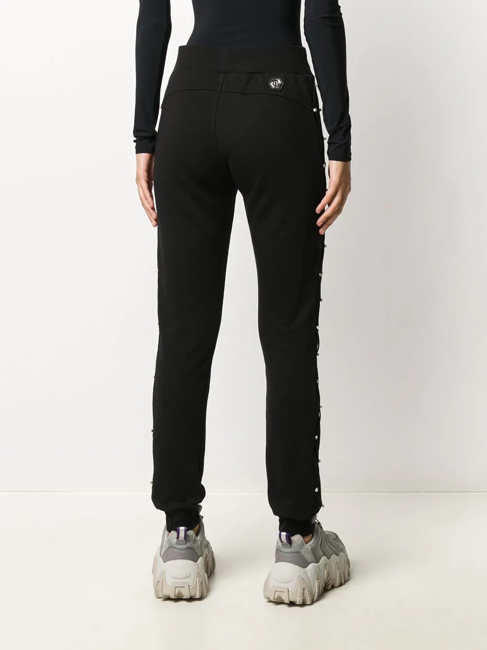 logo-print track pants - 4