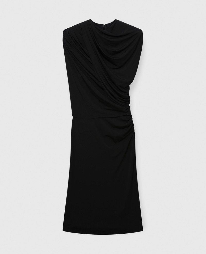 Wrap-Over Midi Dress - 1