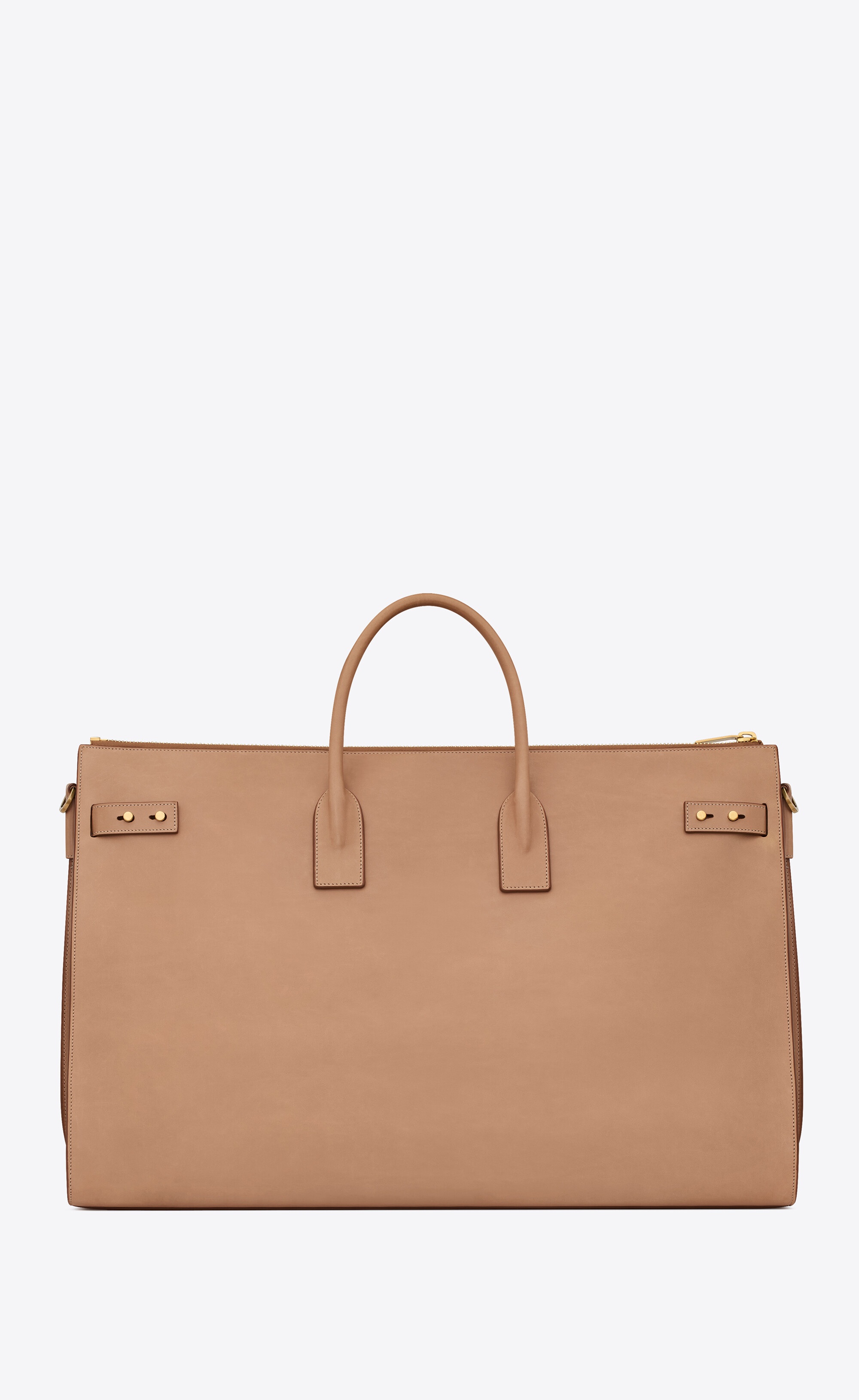 sac de jour 72h duffle in vegetable-tanned leather - 2