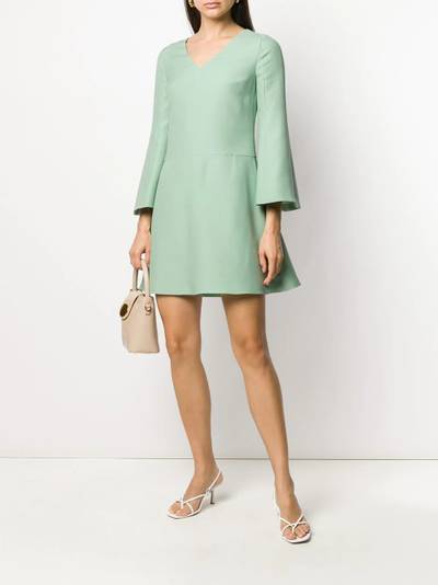 Valentino v-neck shift short dress outlook