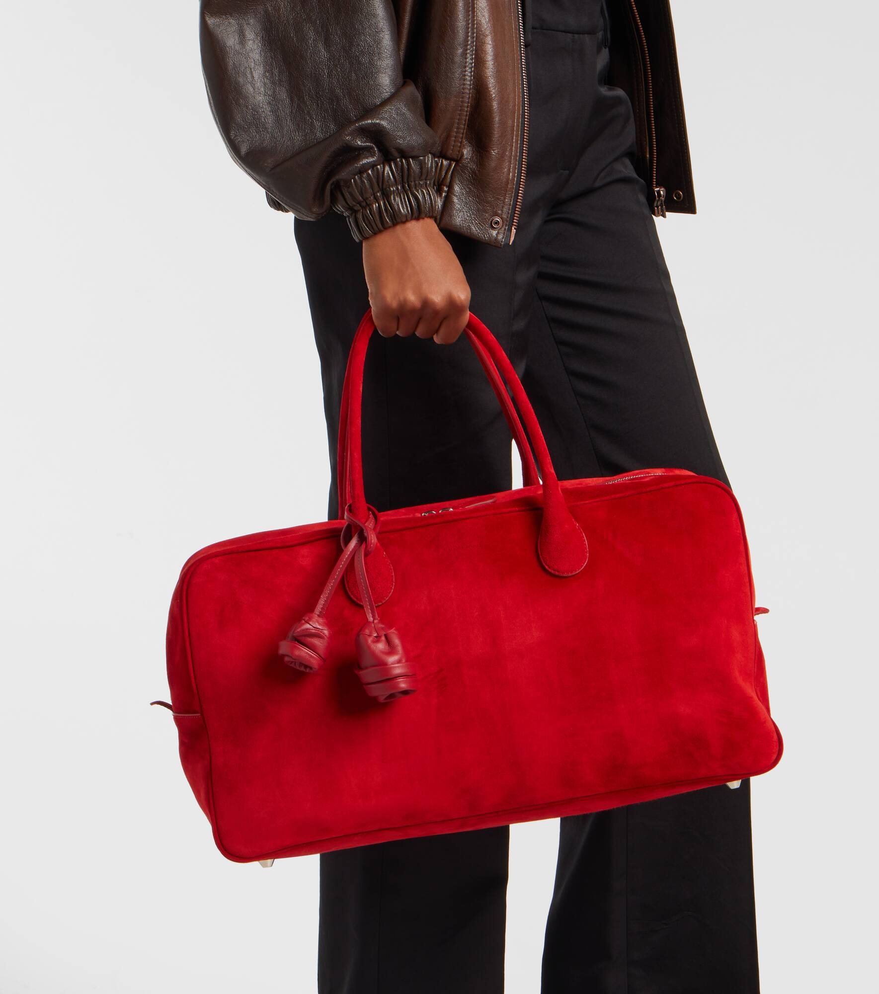 Brigitte Large suede tote bag - 2