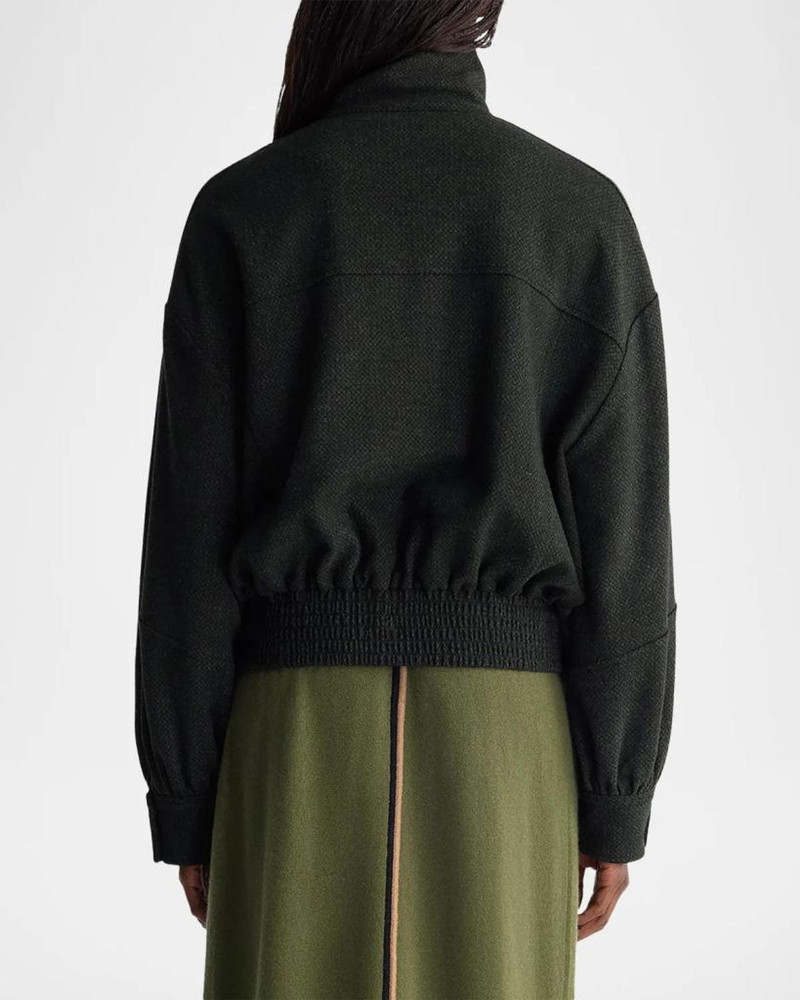 Shay Jacquard Stand-Collar Jacket 3