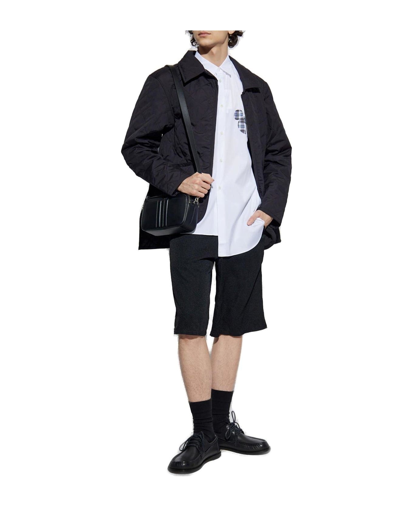 Asymmetric Hem Shirt - 4