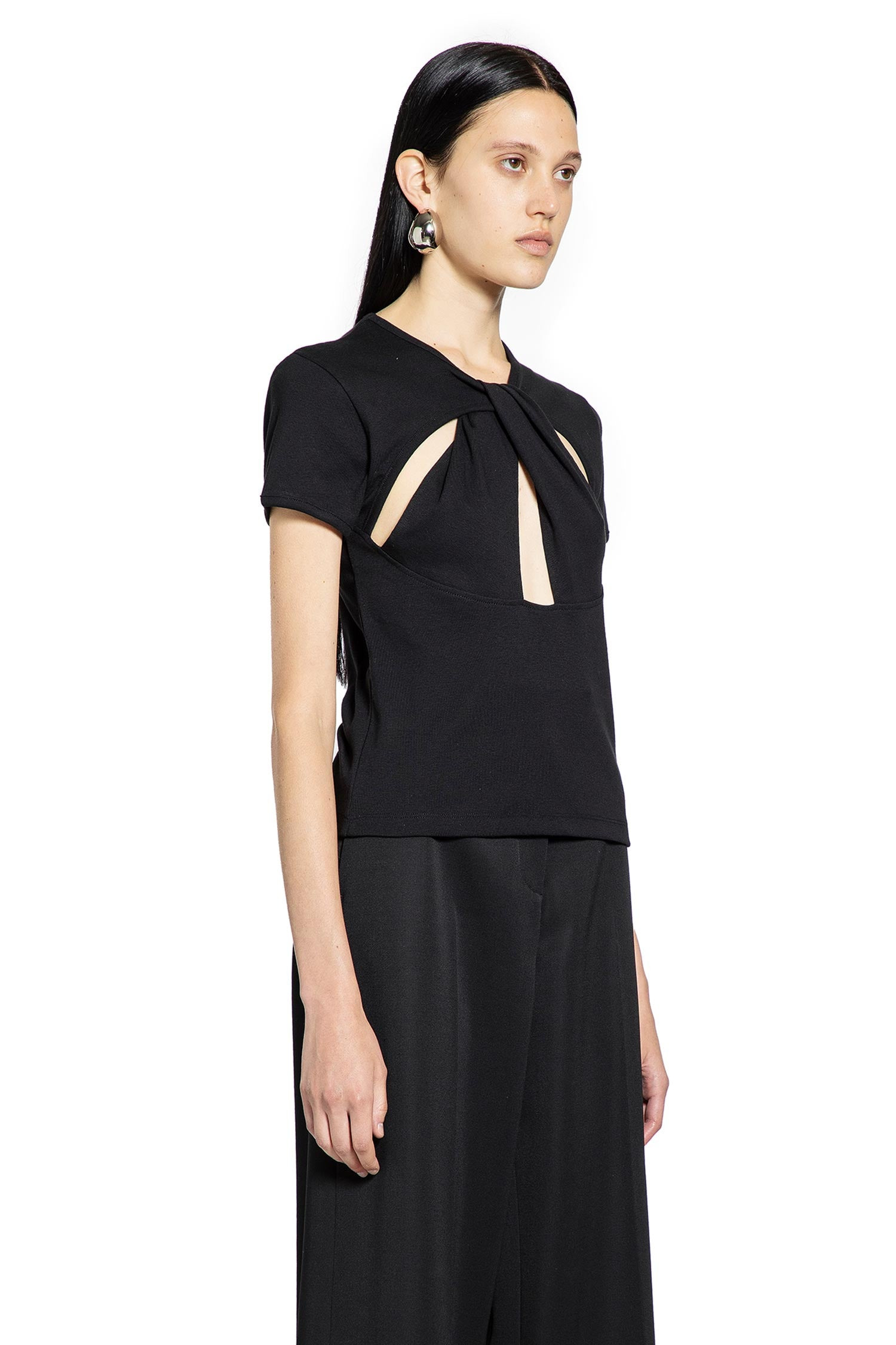 Cut-out Baby Tee - 2