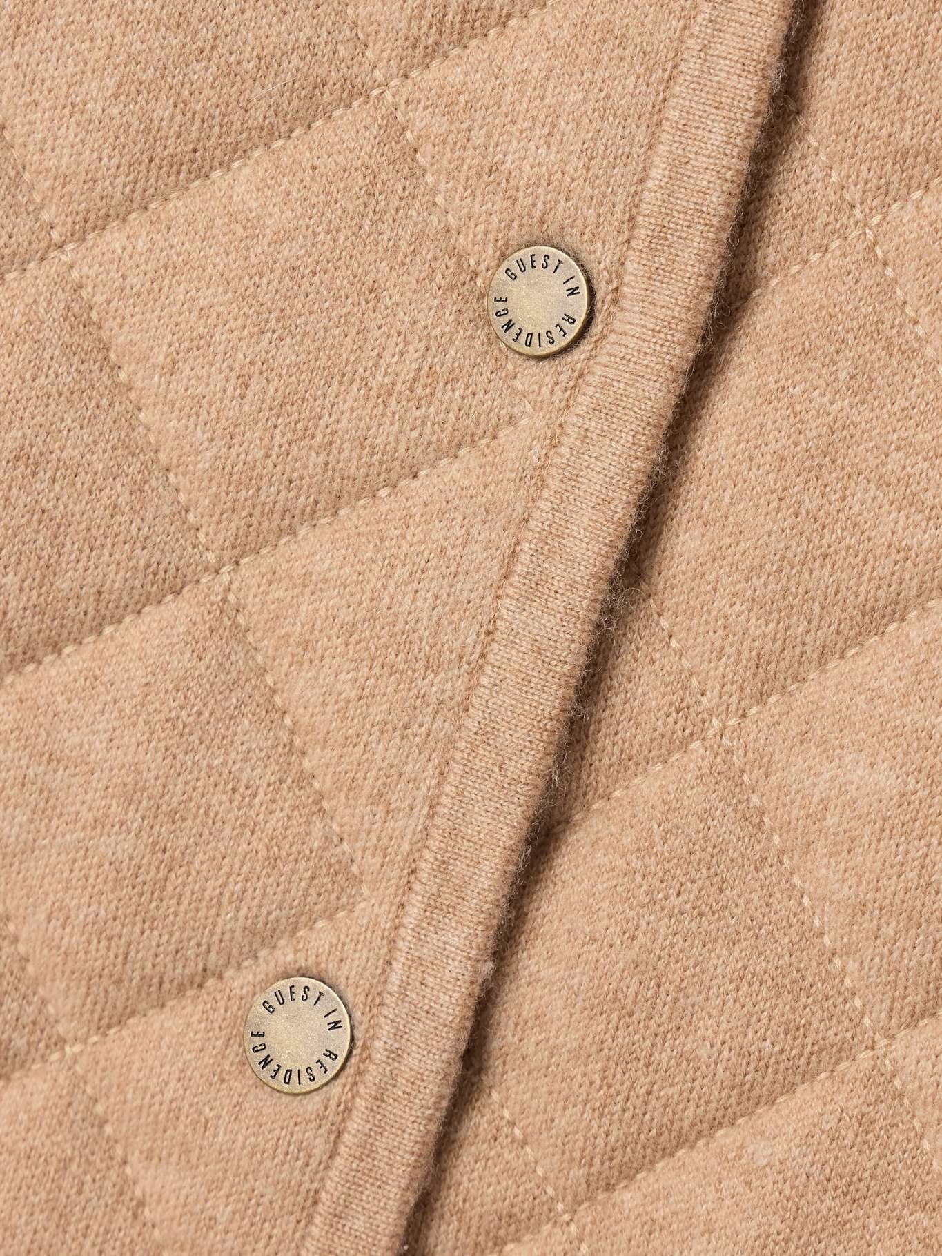 Quilted wool and cashmere-blend jacket - 4