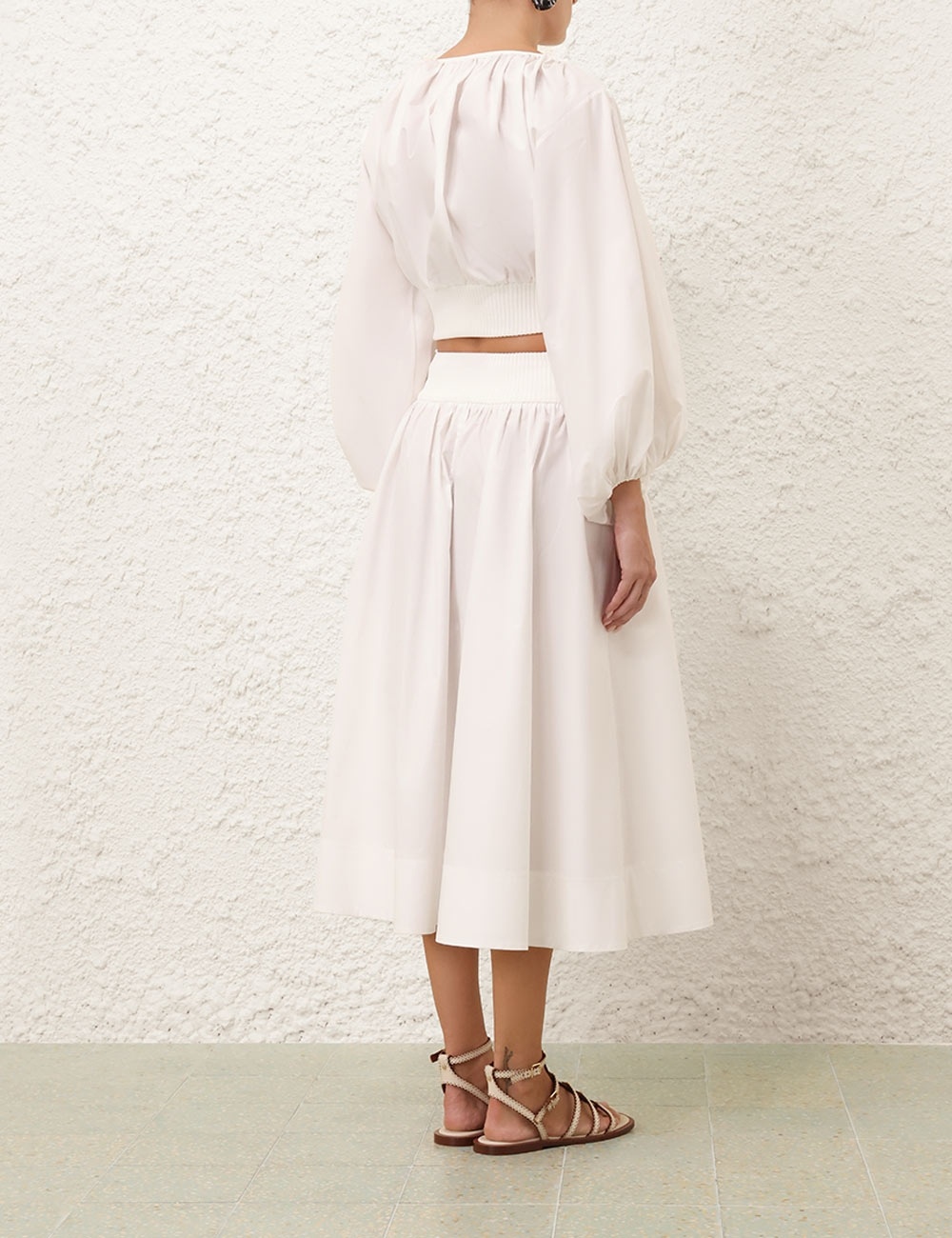 POPLIN SKIRT - 4