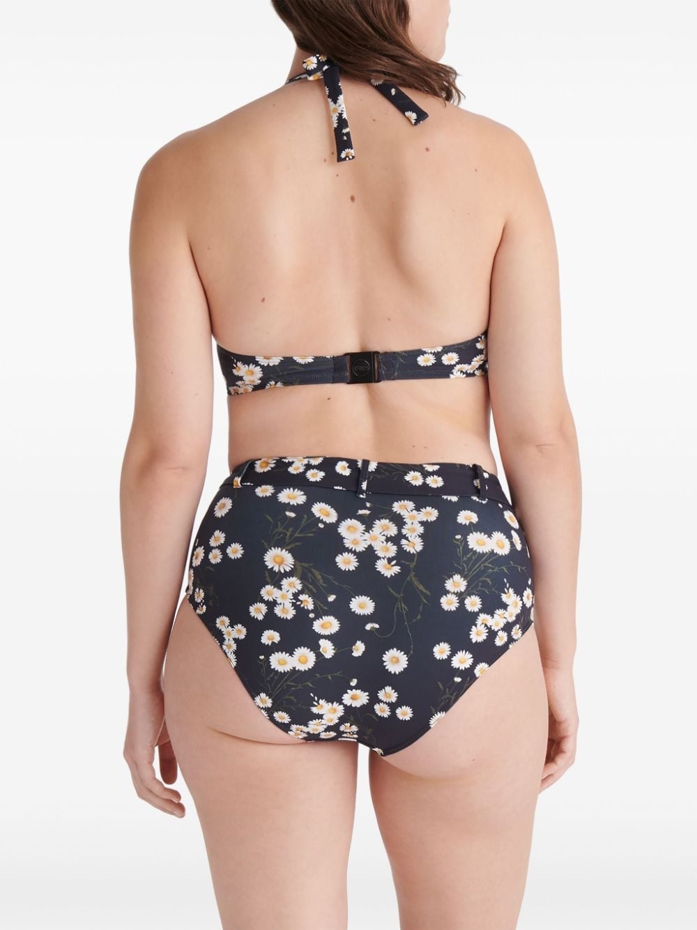 Passionnel floral-print bikini top - 4