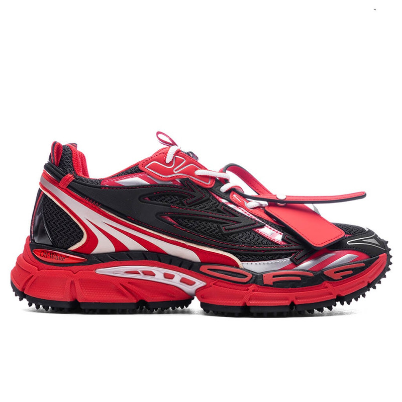 BE RIGHT BACK SNEAKER - BLACK/RED - 1