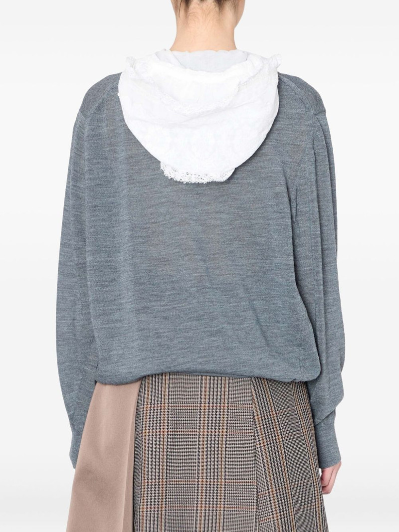 Kolor button-detail sweater outlook