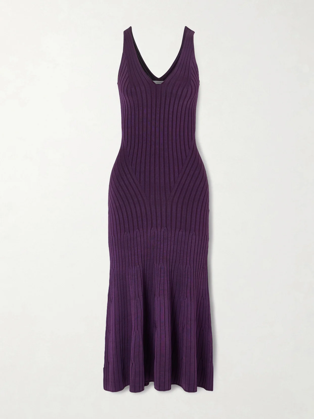 Twyla Ribbed-knit Midi Dress - 1