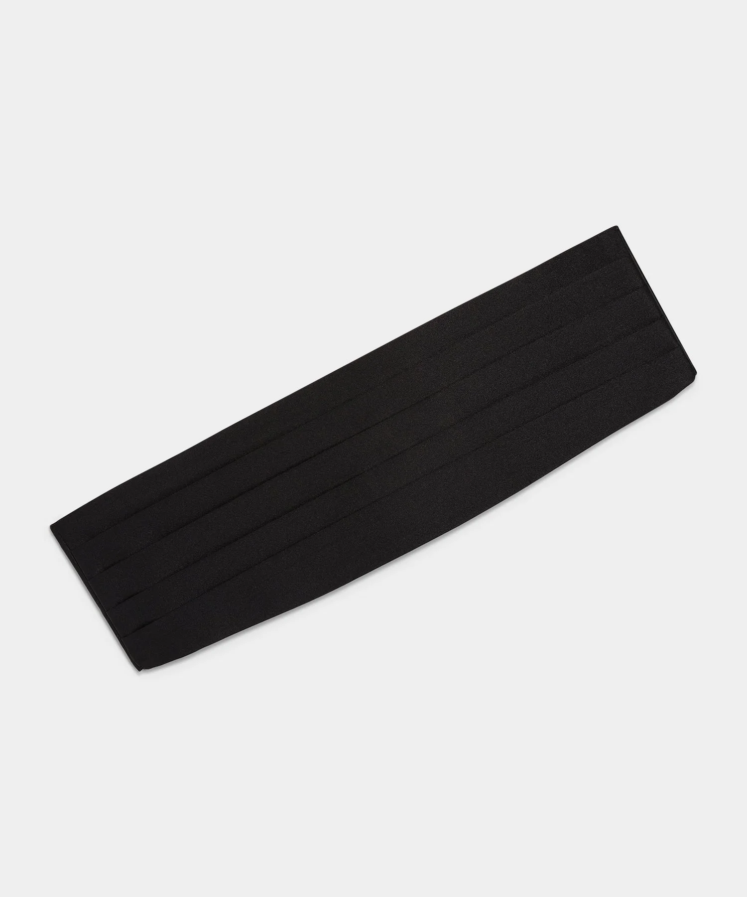 Silk Cummerbund in Black - 1