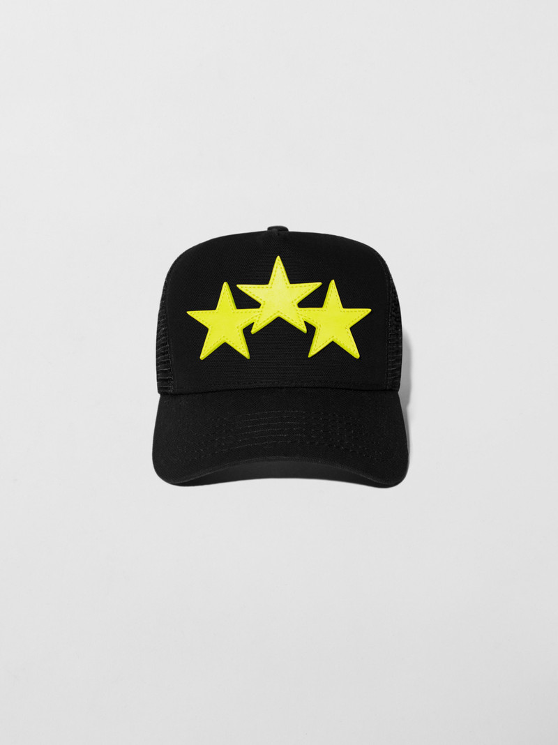 THREE STAR TRUCKER HAT 1