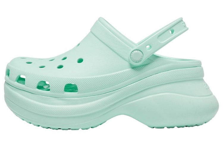 (WMNS) Crocs Classic Clog Retro Thick Sole Sandals Mint Green 206302-3TI - 2