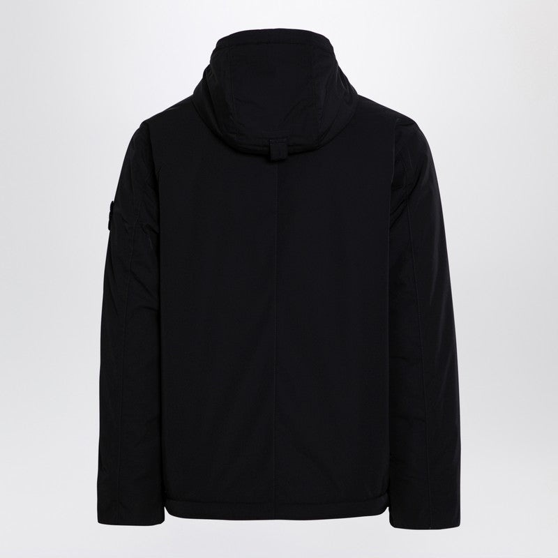 Stone Island Black Nylon Jacket With Logo Men - 2