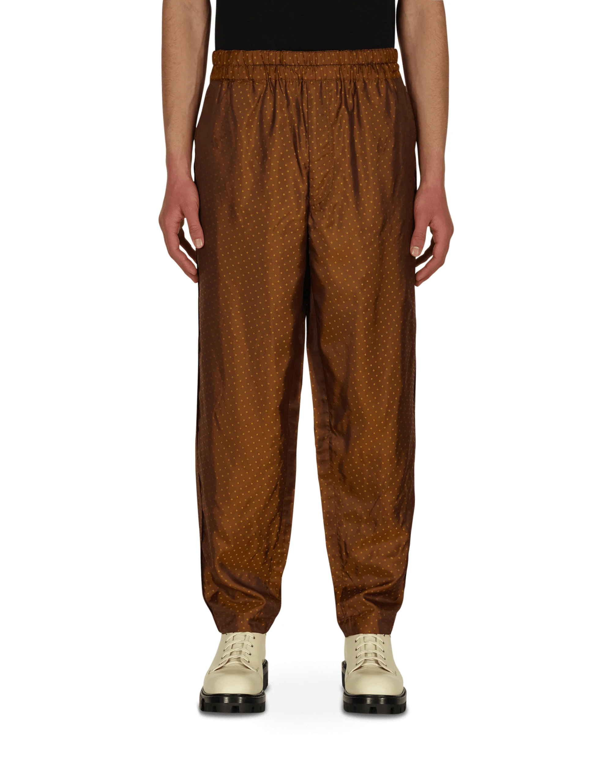 Dot Trousers Beige - 1