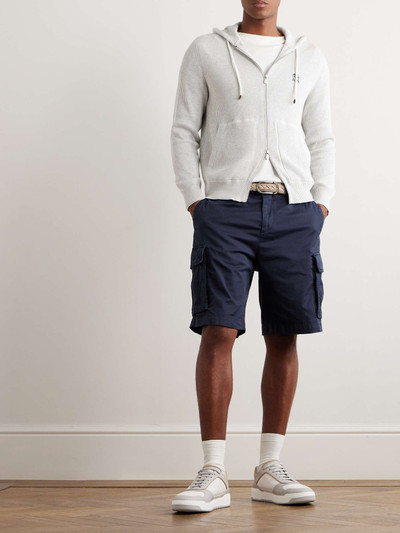 Brunello Cucinelli Straight-Leg Cotton-Blend Twill Cargo Shorts outlook