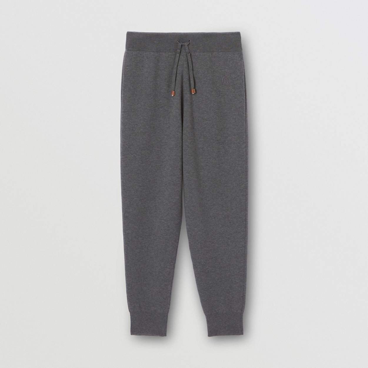 Monogram Motif Cashmere Blend Jogging Pants - 1