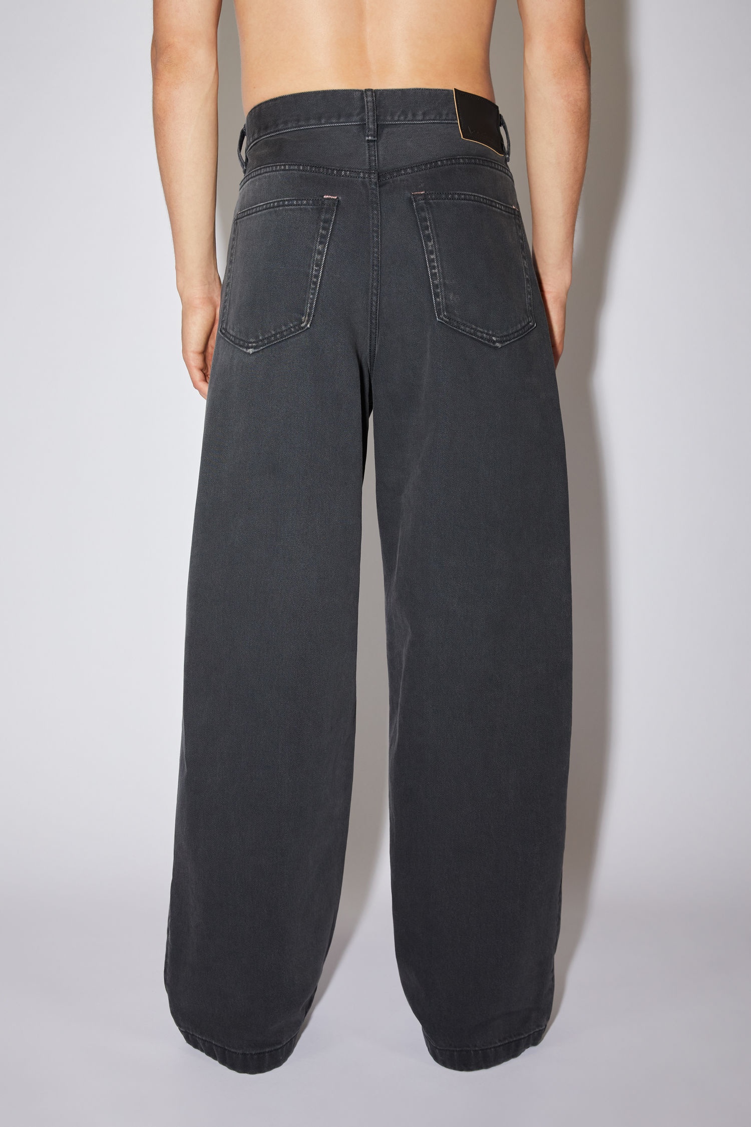 Acne Studios Loose fit jeans - Dark grey | REVERSIBLE