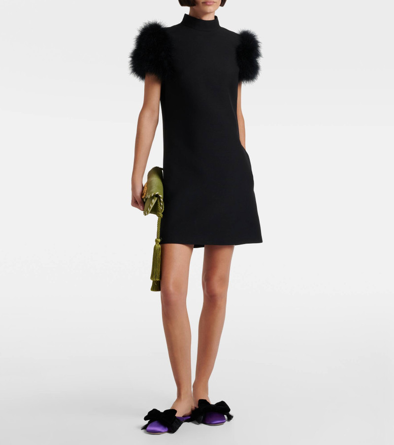 Valentino Reinette bow-detail satin flats outlook